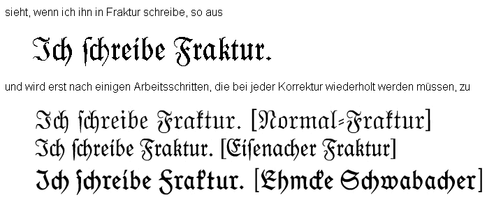 Ich schreibe Fraktur (gro&szlig;)