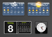 Temperatur in Stavanger und Berlin, 8. Juni 2014, so, 14:26